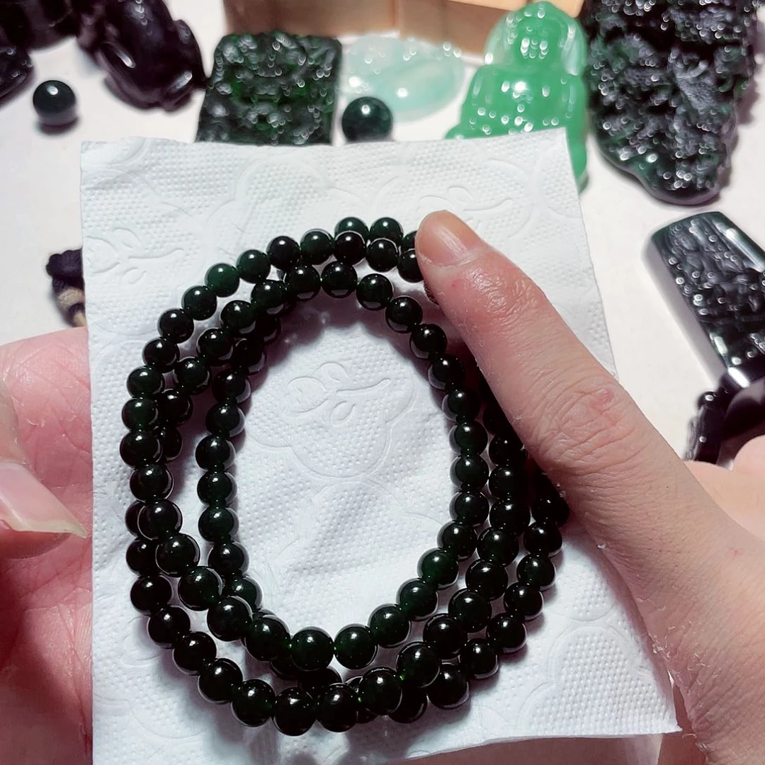 翡翠未镶嵌颈饰翡翠7