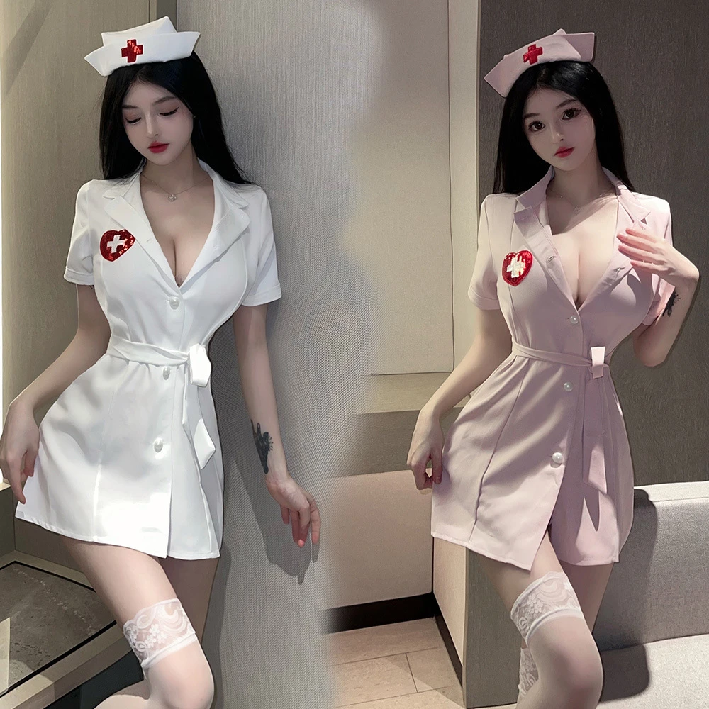 【危玉】80-140斤清纯实习小护士服小胸显大纯欲风cos制服