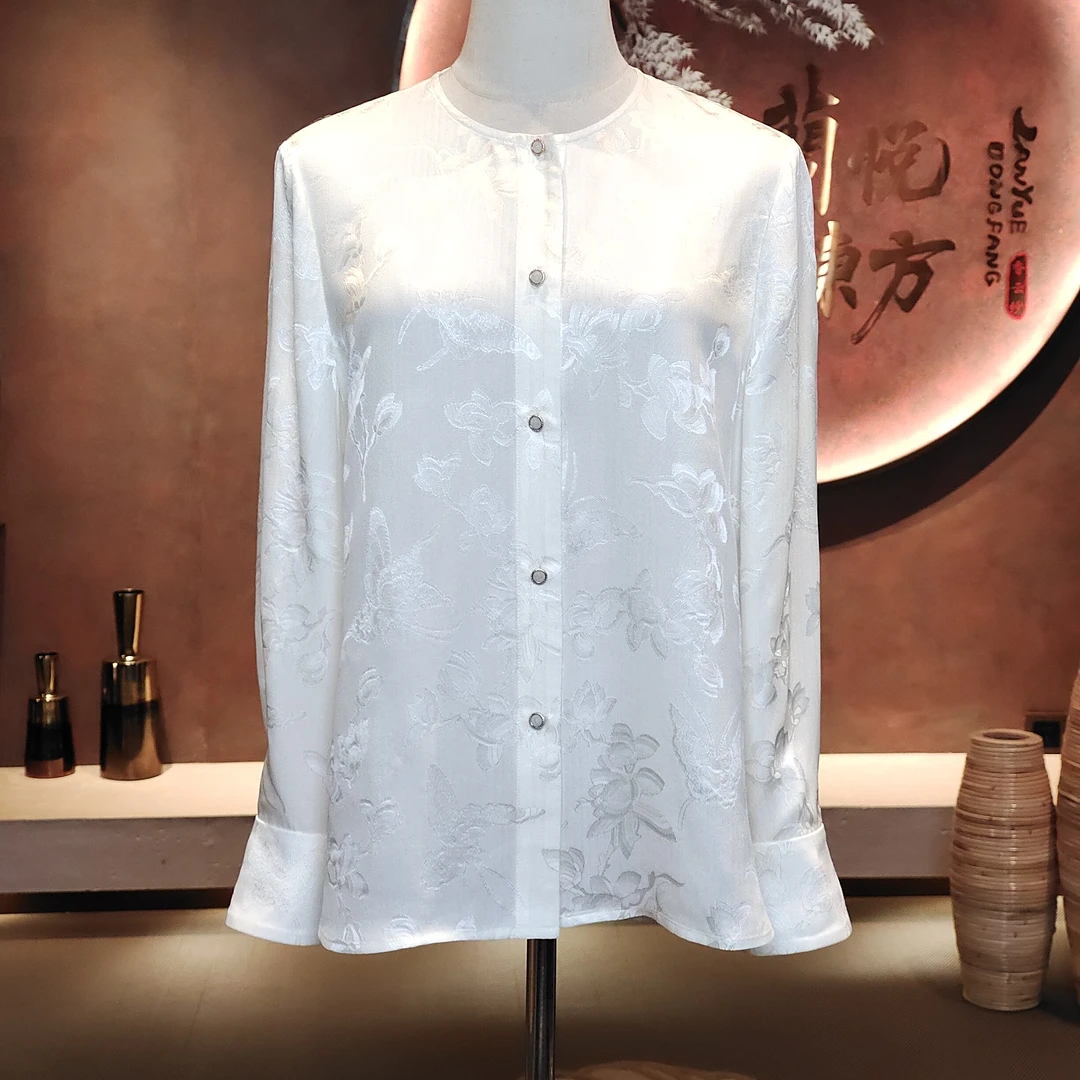 【蘭悦东方】国风中式高端香云纱 上衣7695
