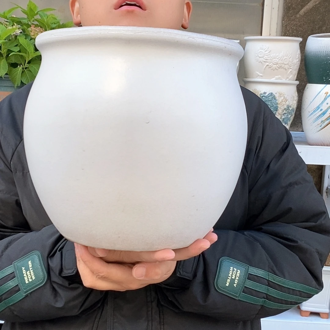 紫砂花盆口25高25福利