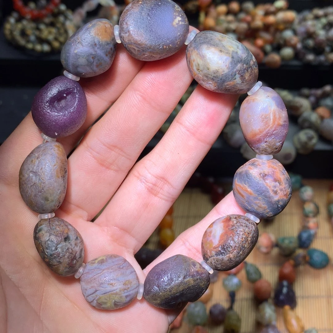 玛瑙/玉髓未镶嵌阿拉善戈壁玛瑙