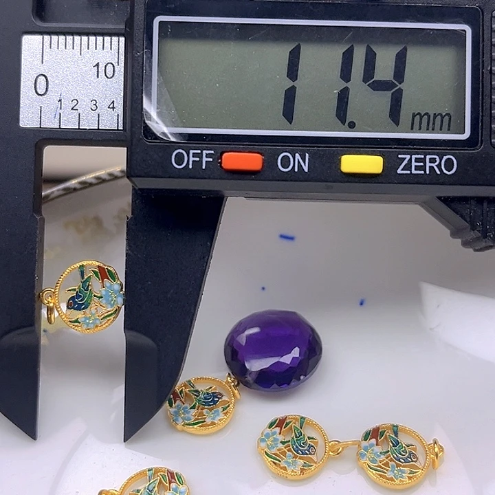 颈饰银S925镶嵌紫晶紫晶925镶嵌164
