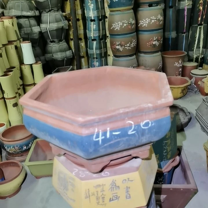紫砂花盆紫砂花盆放漏大促销