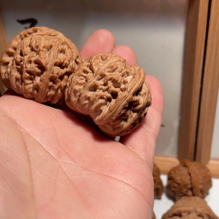 -***遥文玩核桃把件核桃