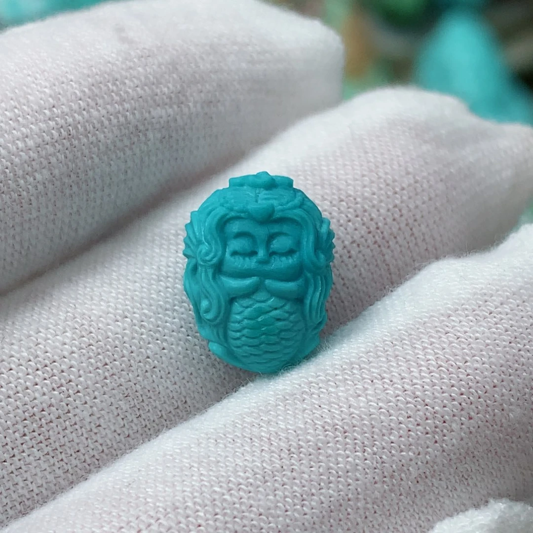 绿松石珠宝奇石未镶嵌