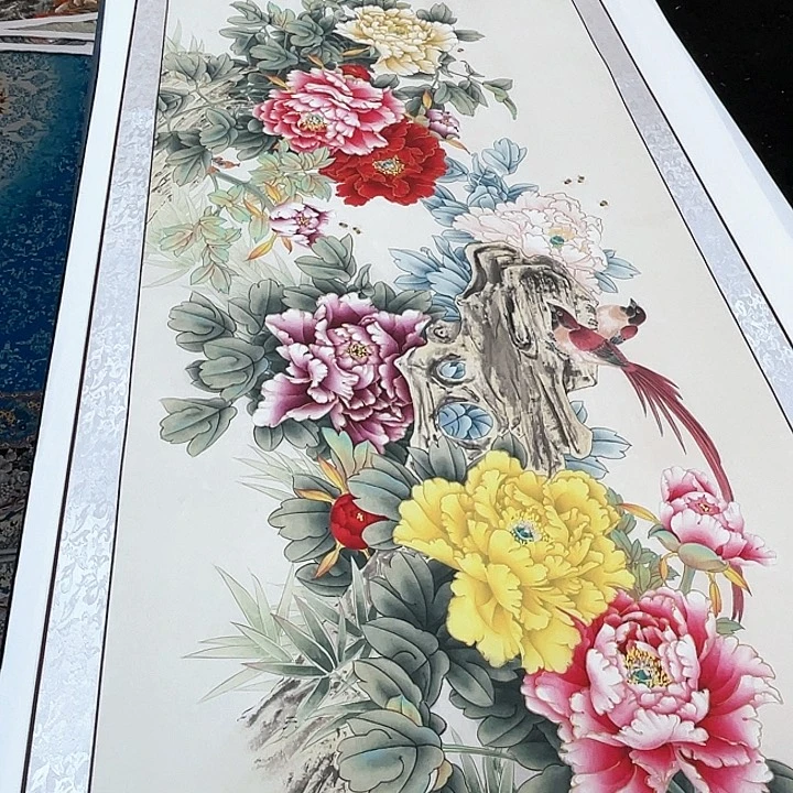 国画书画描金拓染金石传拓手写