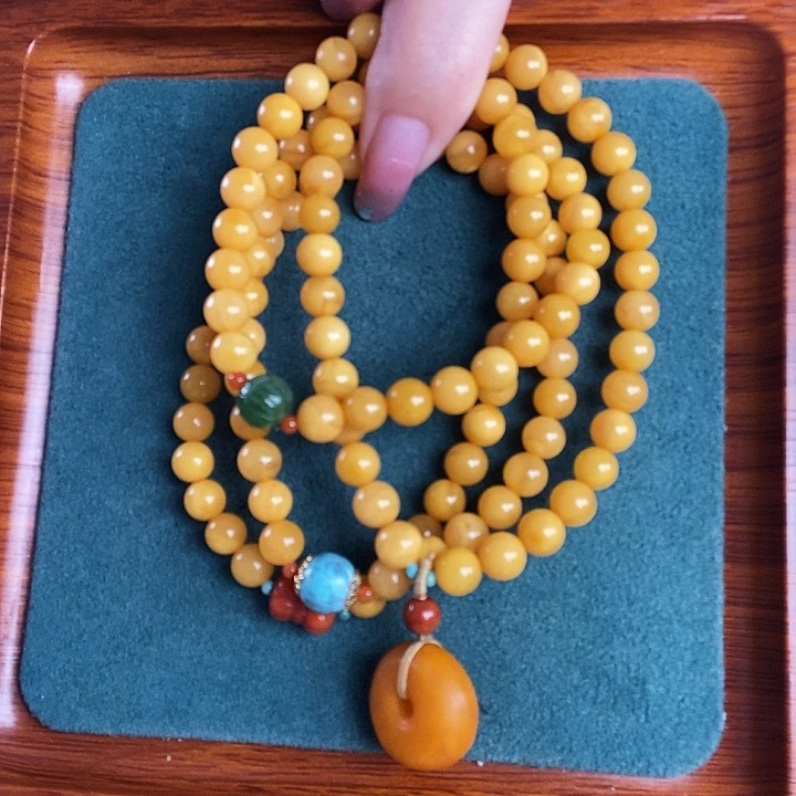 手链蜜蜡未镶嵌手串
