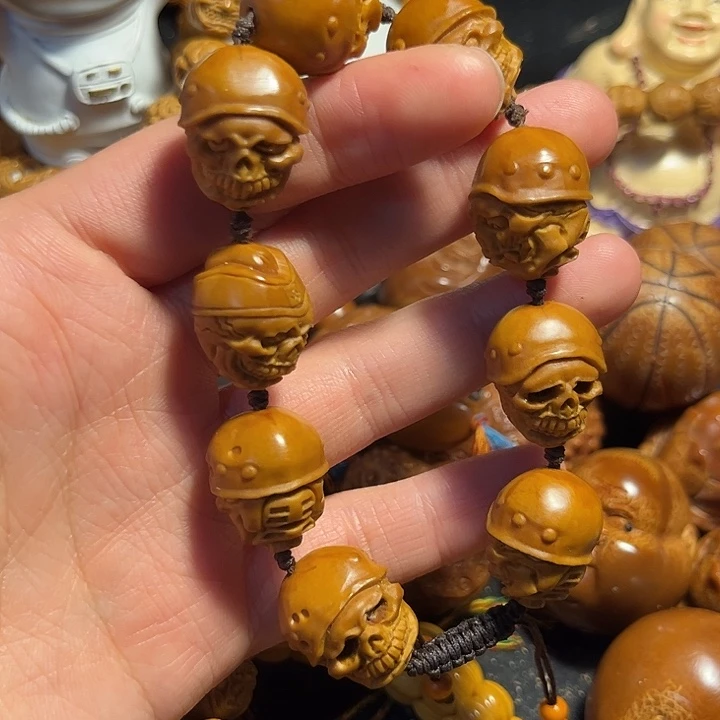 手串/手链橄榄核骷髅军团