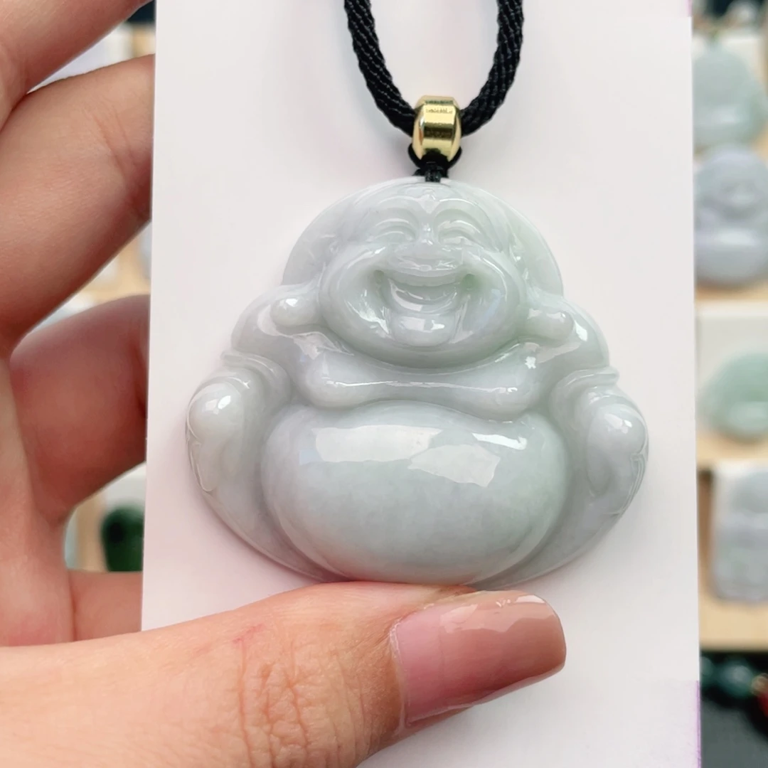 颈饰未镶嵌翡翠佛公
