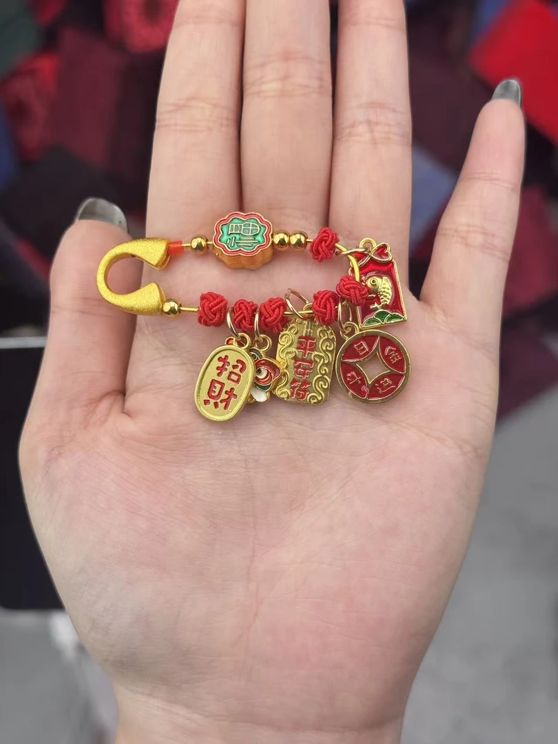 合金胸针 S1723 鱼跃龙门胸针无礼盒