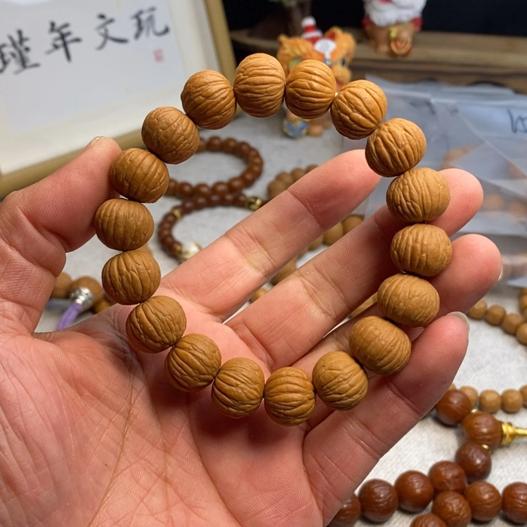 【闪购商品】猴头核桃手串土豪边度0.5左右全品