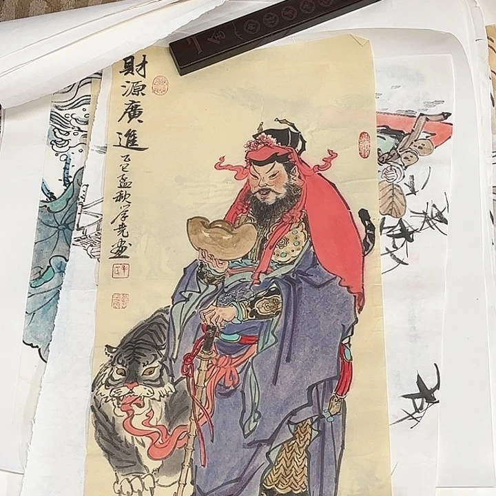 国画花鸟等多种鸟类和鸟类为