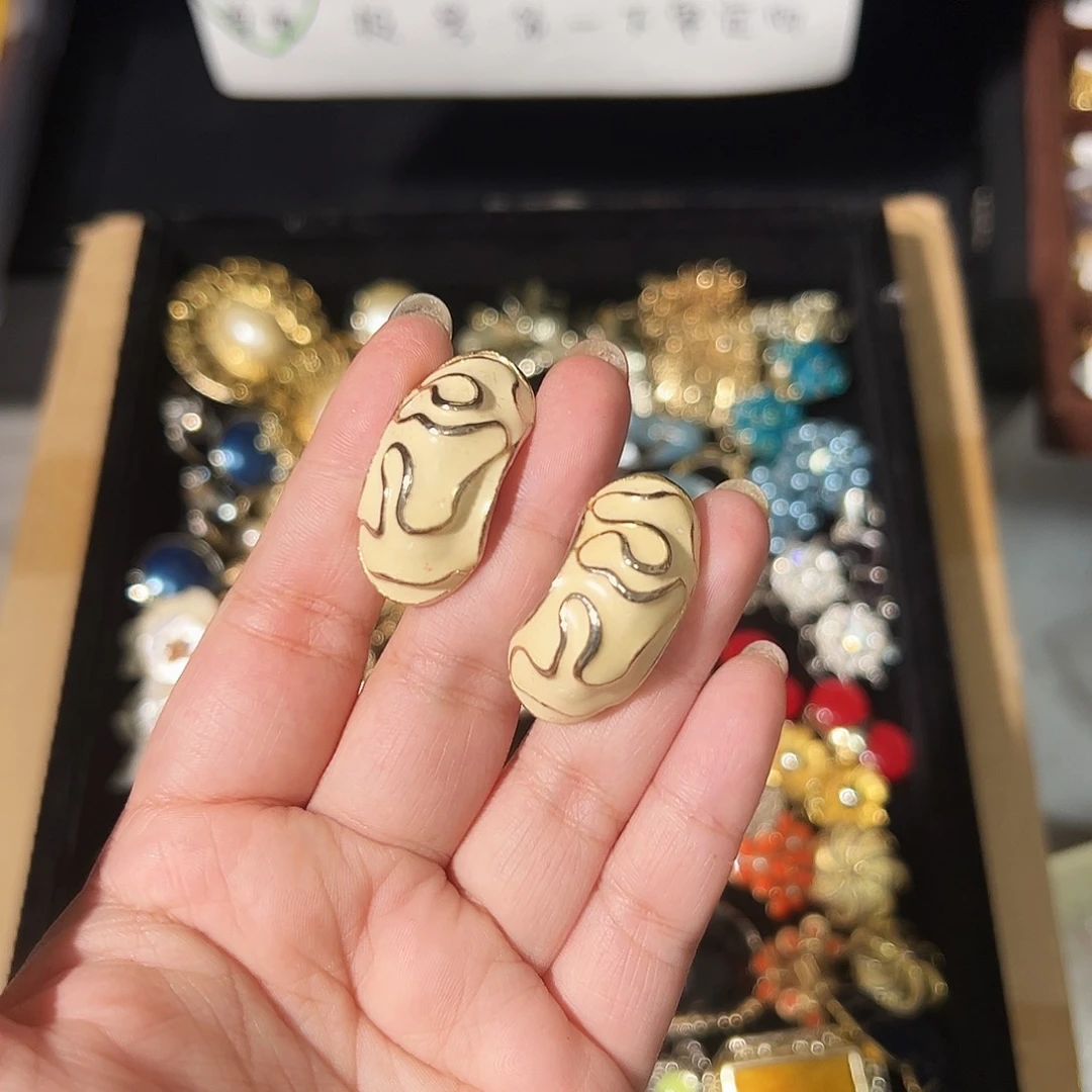 纯铜合成碳硅石耳夹 不退换
