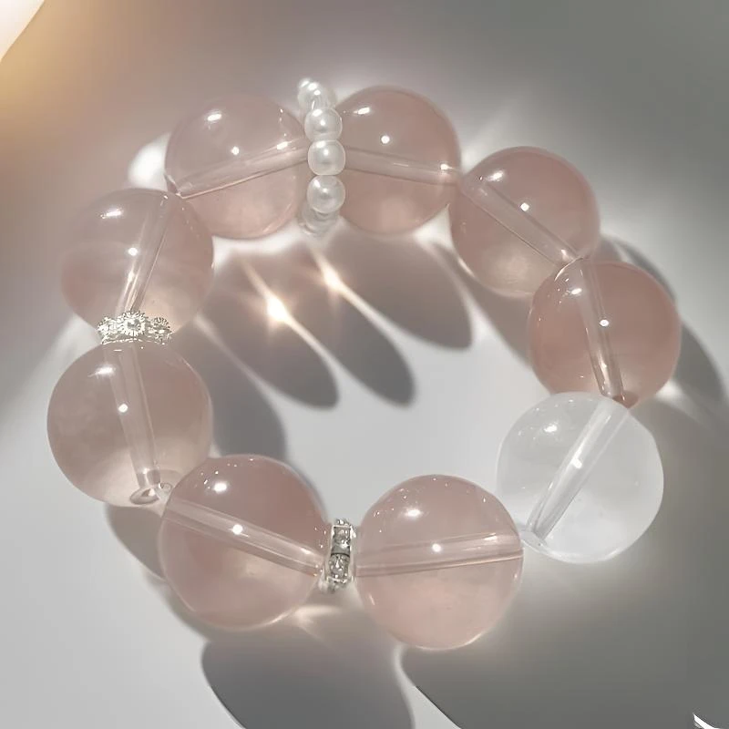 合金琉璃手链 干枯玫瑰丨卡20 高级天然斩男人缘创意设计款饰品