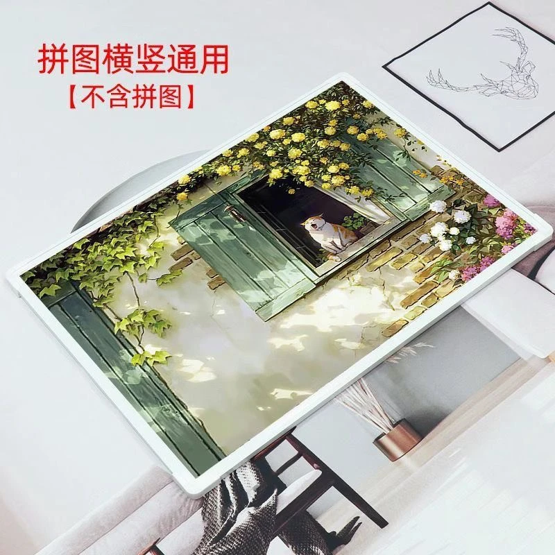 【专用相框】加厚加硬1000片拼图50x70专用相框（配全套挂钩）