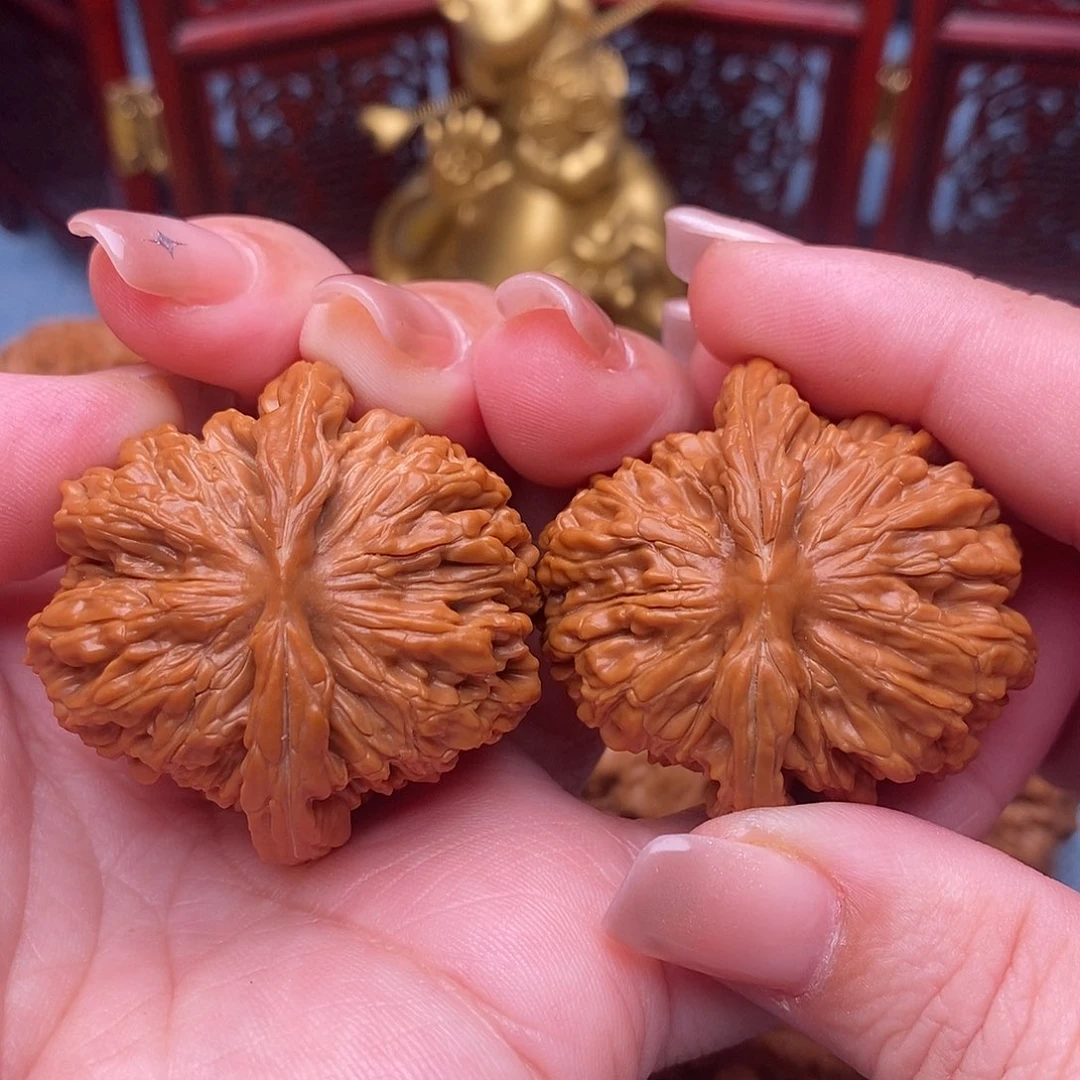 文玩核桃把件41全品毕业四座楼