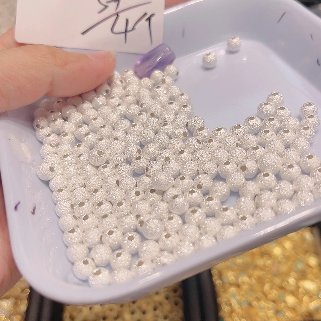 水晶珠宝半成品银S925镶嵌51