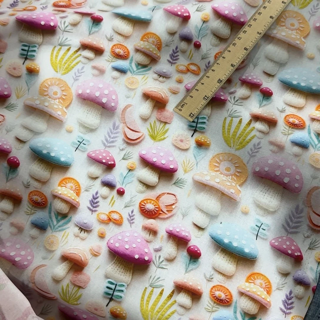 一米价纯棉平布1.1米宽果子布艺B区地卷