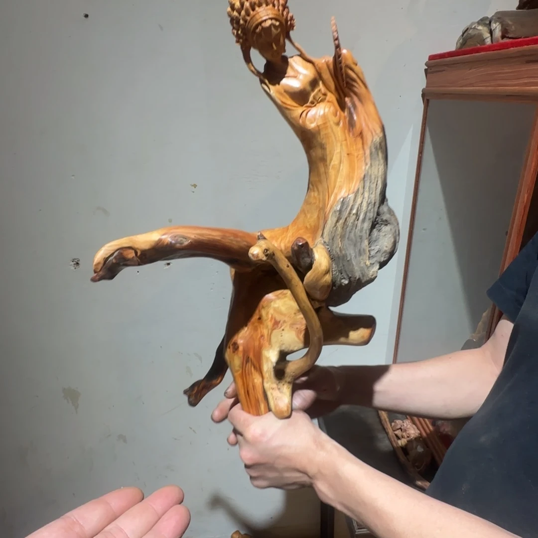 柏木（崖柏）太行崖柏纯手工花旦
