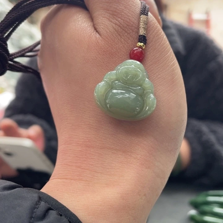 和田玉佛公未镶嵌