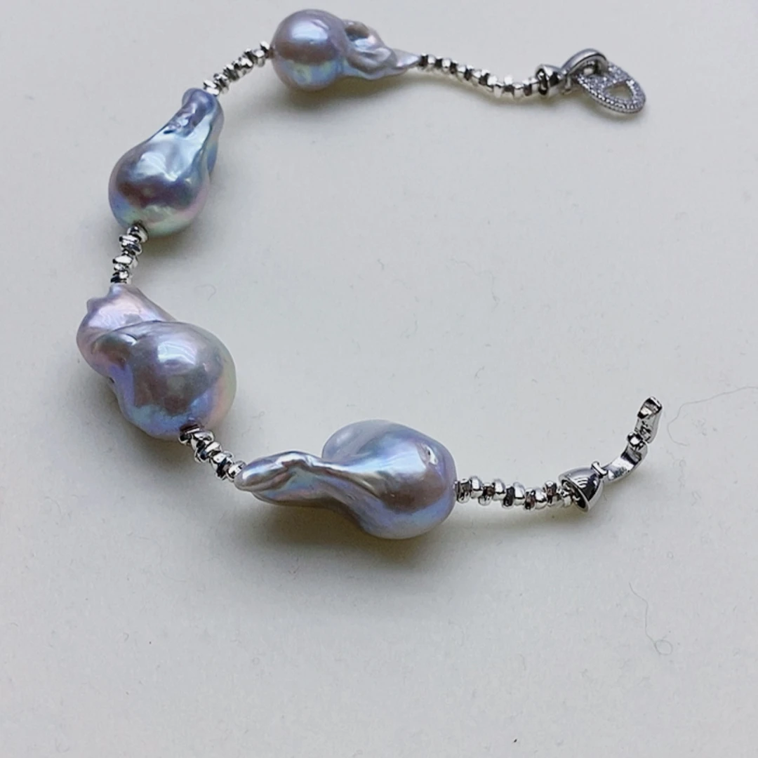 【闪购商品】淡水珍珠耳饰银S925镶嵌