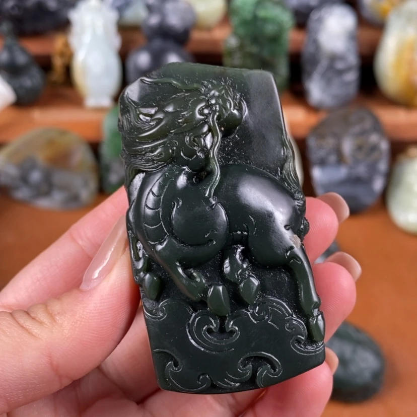 【闪购商品】未镶嵌和田玉把件水*，