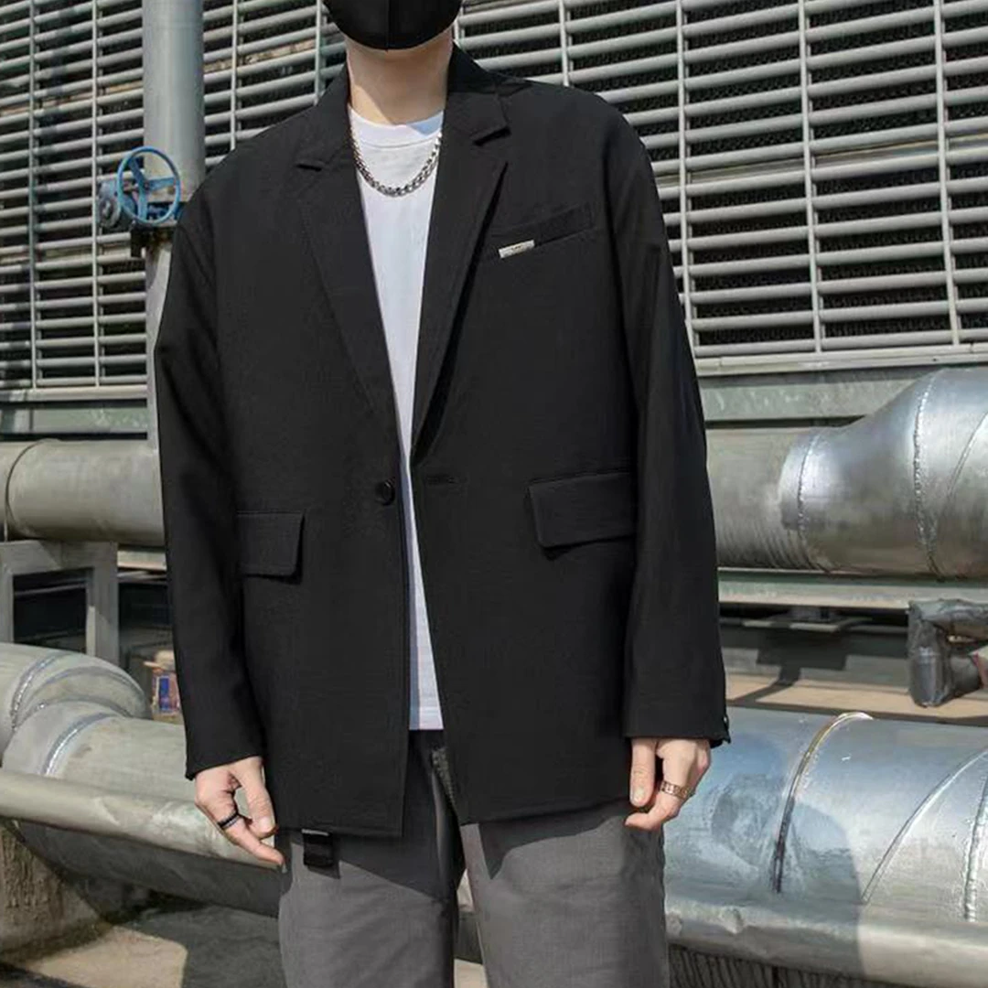 【休闲百搭】秋季轻熟风潮流百搭西服外套-5108