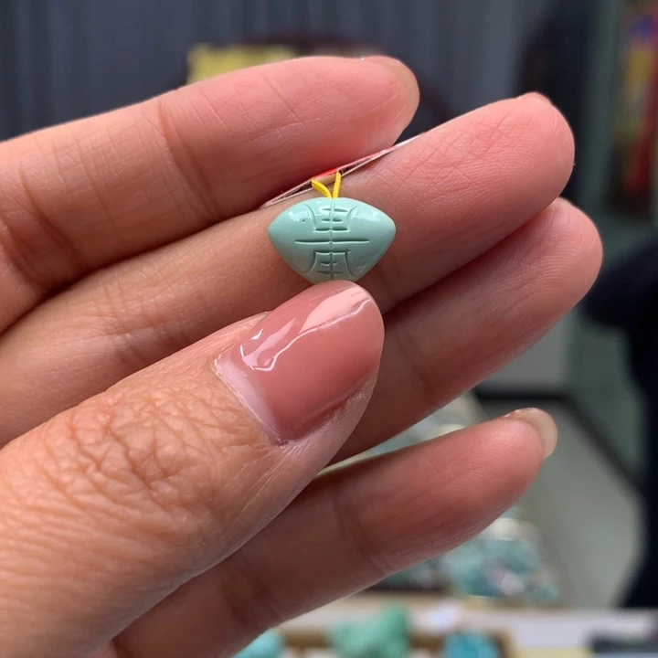 绿松石未镶嵌配饰