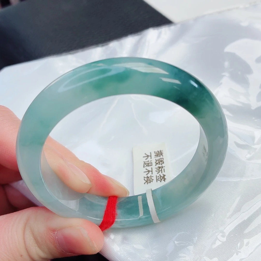 翡翠未镶嵌手镯天然翡翠A货