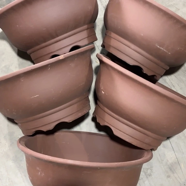 紫砂花盆110-5。33-16.5。