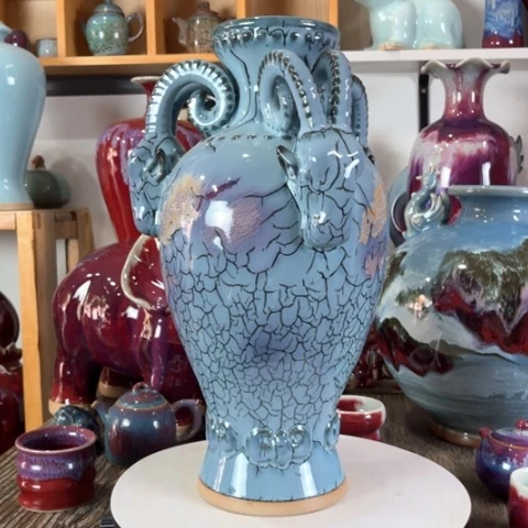 瓷片神垕镇钧瓷艺术