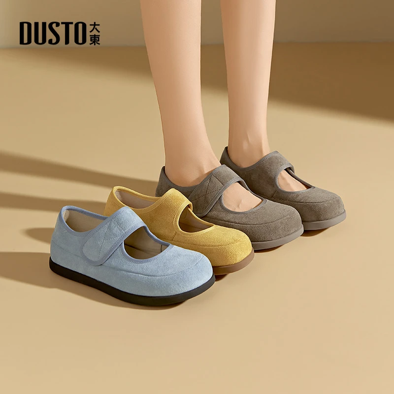 大东包跟勃肯鞋2025秋季新款复古丑萌女鞋舒适软底外穿鞋子女2750