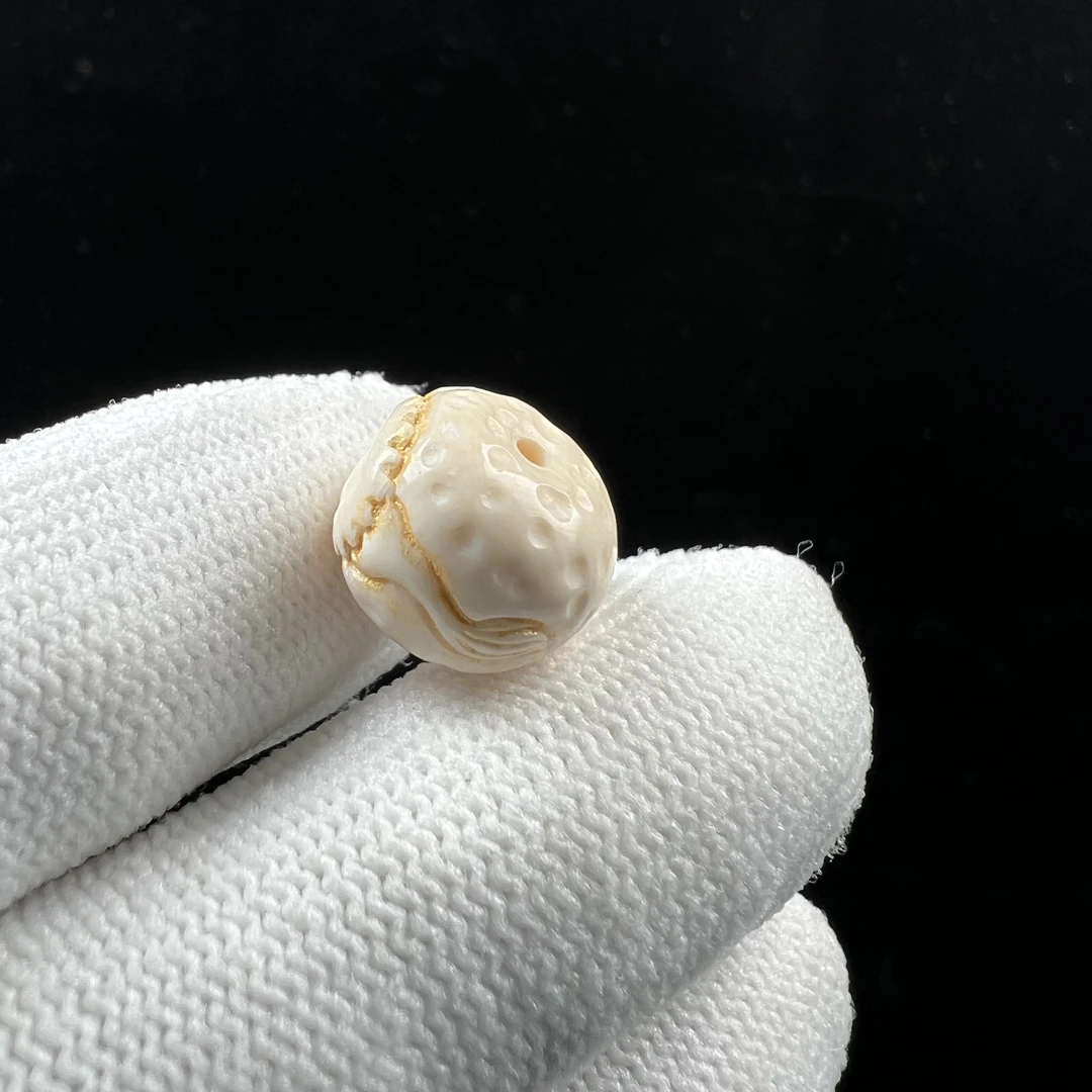 X7500天然猛犸牙 配饰 13*10mm支持鉴定 假一罚四