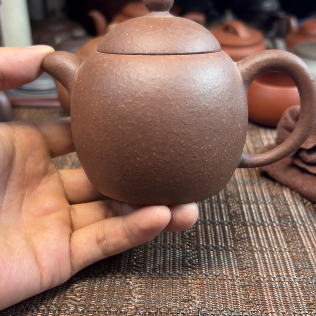 茶壶紫砂宜兴原矿紫砂壶200毫升容量