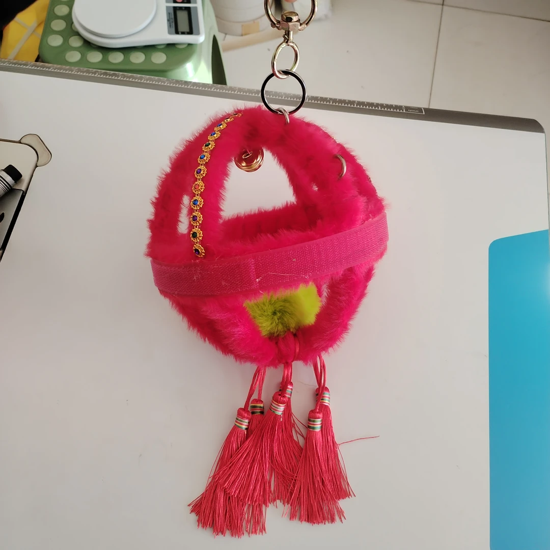 舞龙龙球传统甩球送手编绳子舞龙专用道具中老年健身户外用品配件