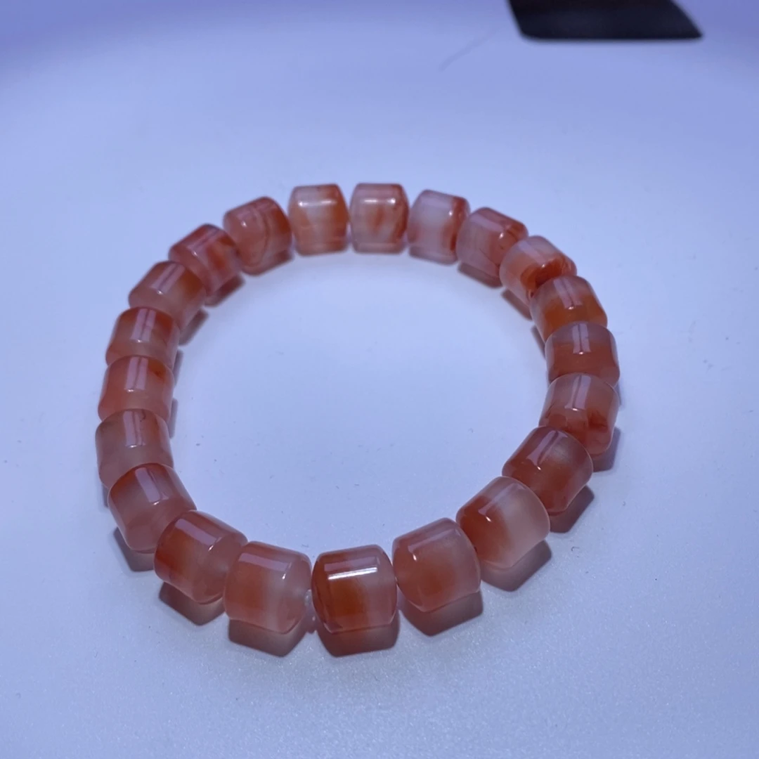 南红玛瑙未镶嵌手串卡9