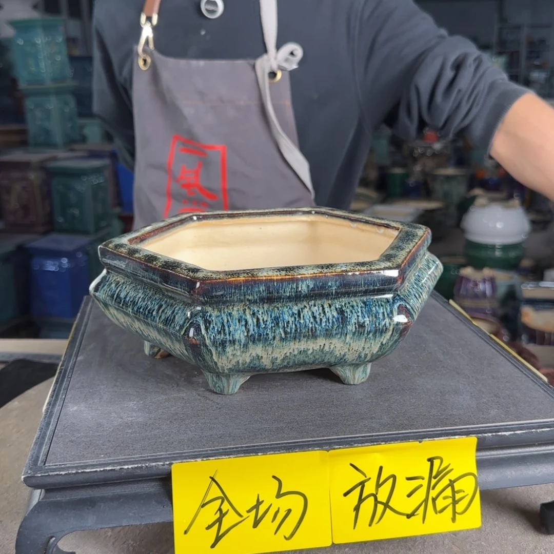 一风堂石湾花盆。