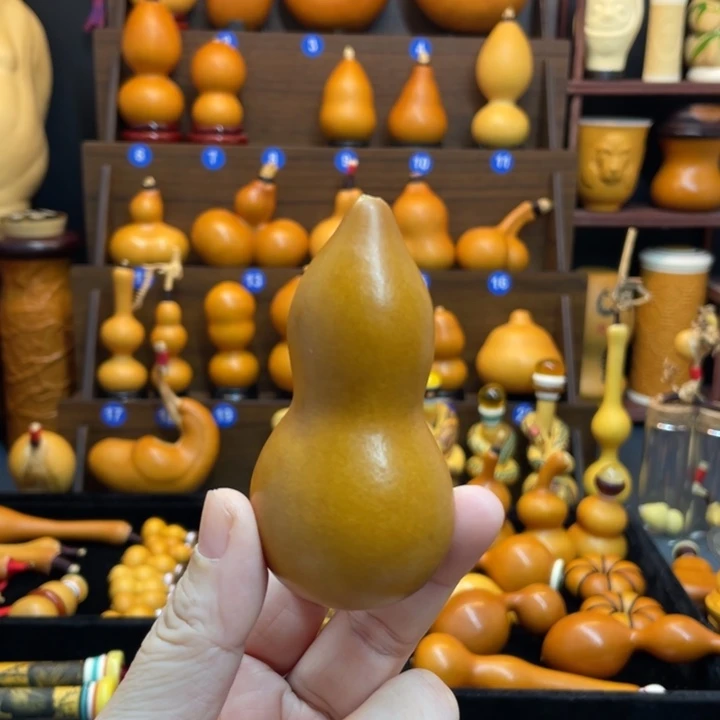 一***起静享生活葫芦手把件