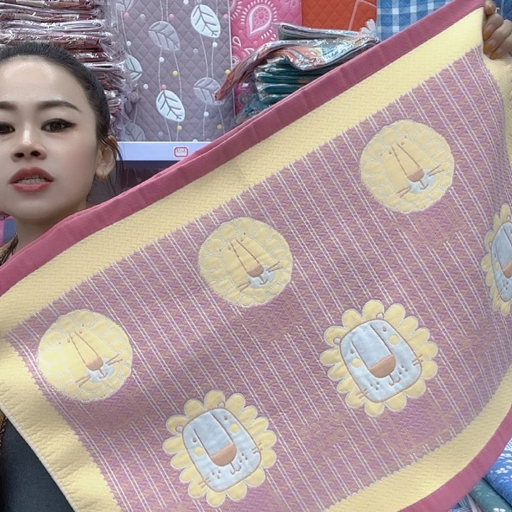 棉粉色小狮子纯棉