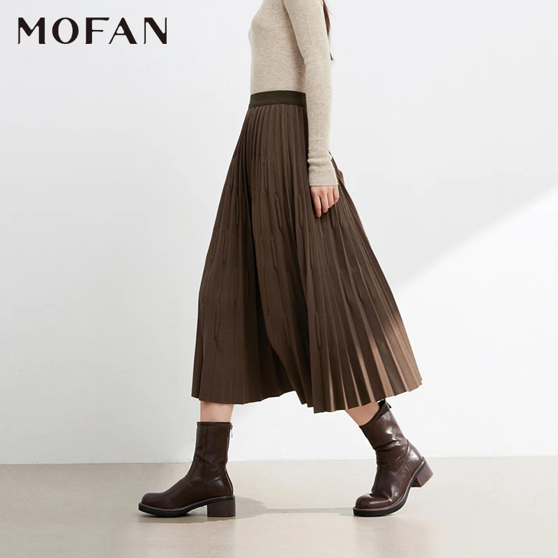 【雅然严选】MOFAN摩凡冬新款半身裙MDB382754