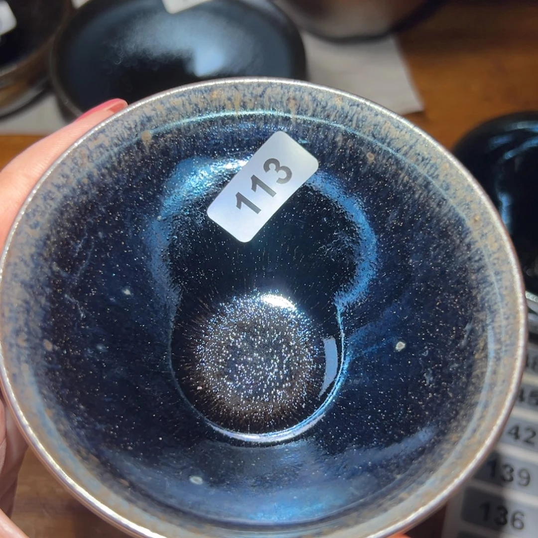 茶盏全手工原矿原釉建盏