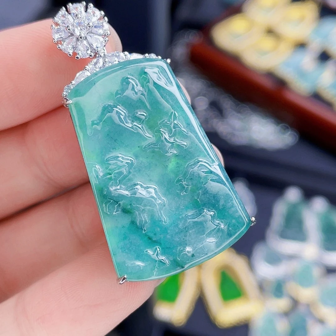 翡翠吊坠(不含链)未镶嵌