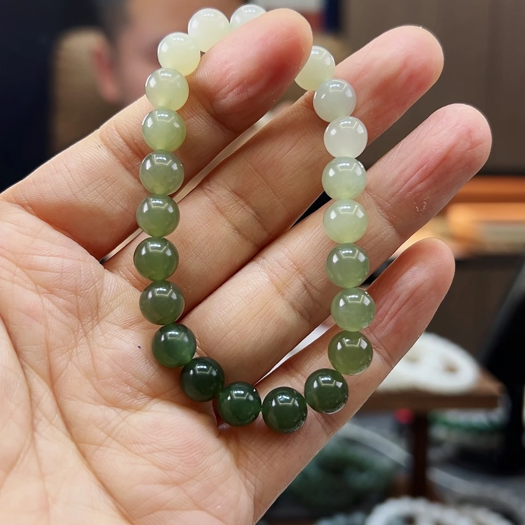 未镶嵌手链和田玉力****妍