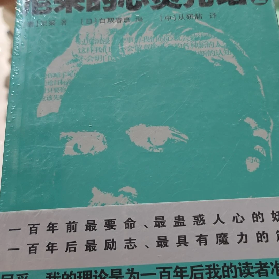 尼采的心灵咒语平装库存书