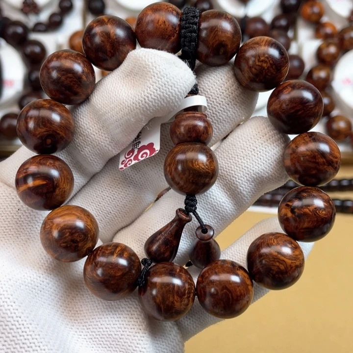 黄花梨/降香黄檀手串/手链永*海南黄花梨