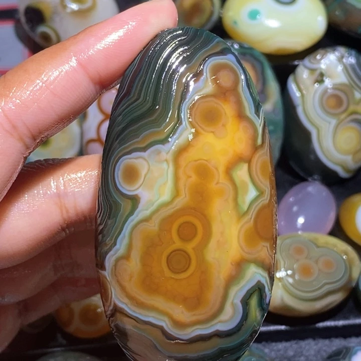 未镶嵌发饰玛瑙/玉髓