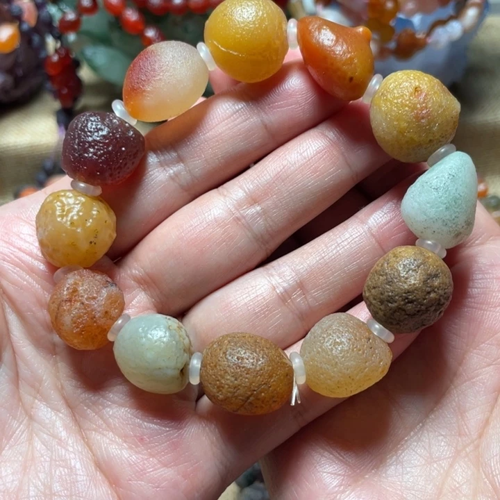 玛瑙/玉髓未镶嵌手链