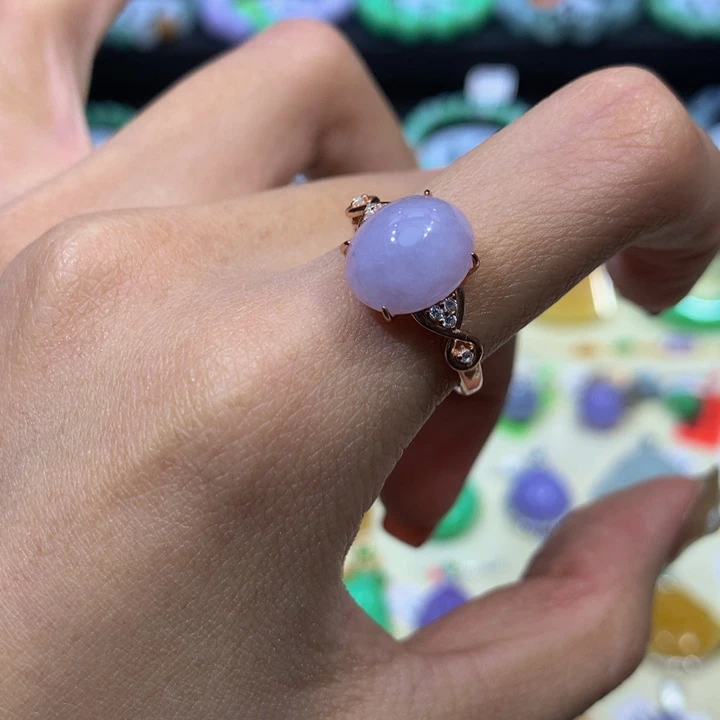 翡翠银S925镶嵌颈饰翡翠