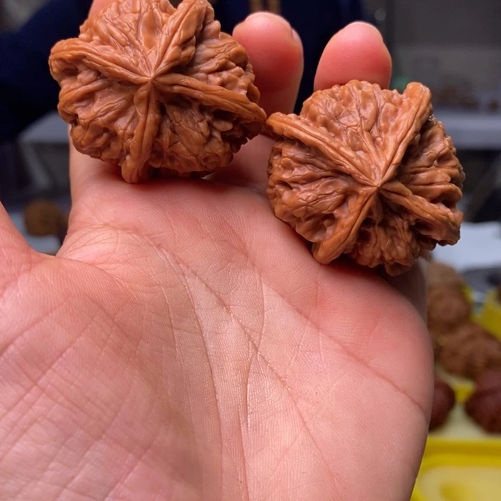 文玩核桃吊坠文玩核桃玉玺四棱42～43