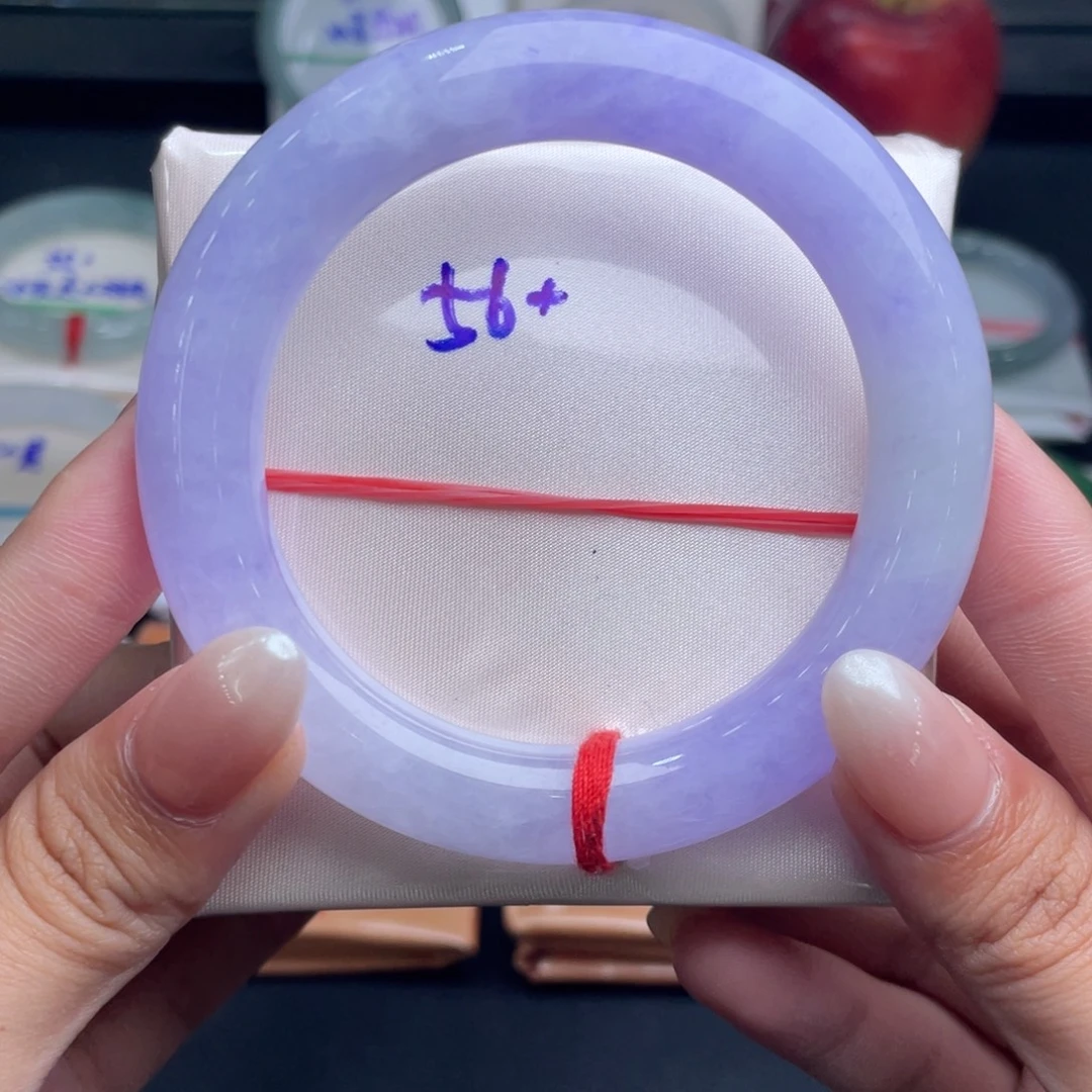 翡翠未镶嵌手镯8号